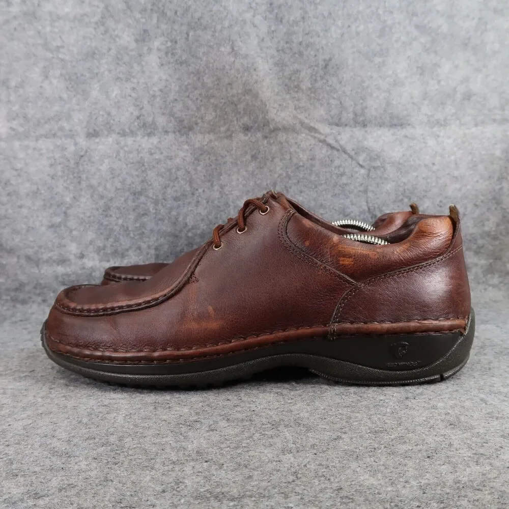 Red Wing Shoes Mens 11 Casual Chukka Derby Moc Leather Brown Comfort Lace Up EE